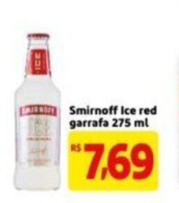 Extra Supermercado Smirnoff Ice Red garrafa 275ml oferta
