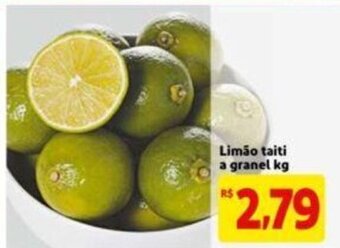 Extra Supermercado Limão taiti a granel 1kg oferta