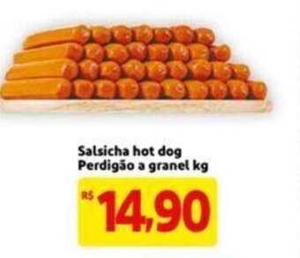 Extra Supermercado Salsicha Hot Dog Perdigão a granel 1kg oferta