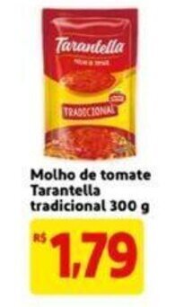 Extra Supermercado Molho de Tomate Tarantella Tradicional 300g oferta