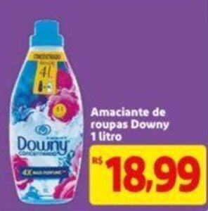 Amaciante de roupas Downy 1L