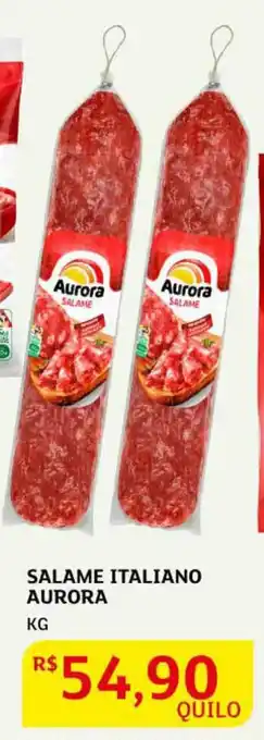 Assaí Atacadista Salame Italiano Aurora 1kg oferta