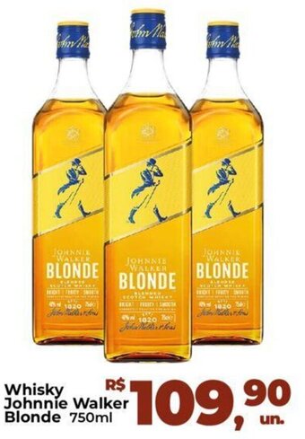 Fort Atacadista Whisky Johnnie Walker Blonde 750ml oferta