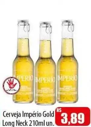 Proença Supermercados Cerveja império gold long neck oferta