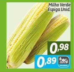 Supermercados Big Compra Milho verde espiga oferta
