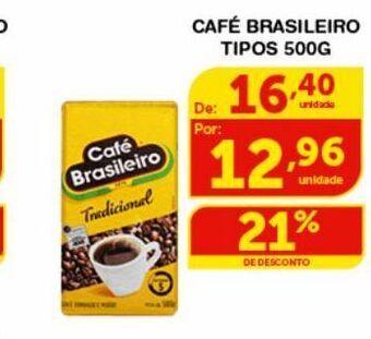 Roldão Café brasileiro tipos 500g oferta