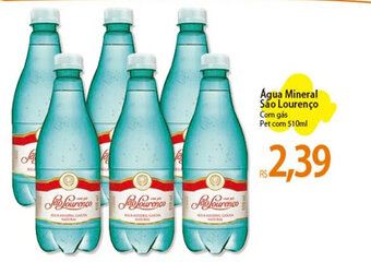 Atacadão Água Mineral Sáo Lourenço 510ml oferta