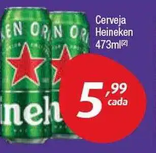 Supermercados Intercontinental Cerveja heineken oferta
