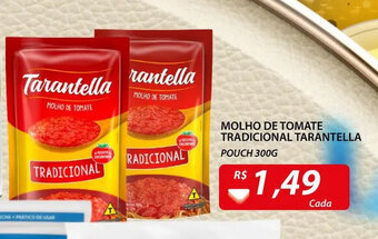Assaí Atacadista Molho de Tomate Tradicional Tarantella 300g oferta