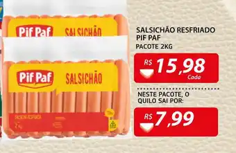 Salsichão Resf. Pif Paf 2kg