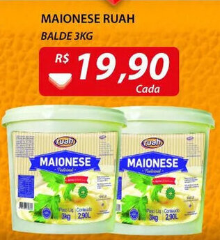 Maionese Ruah 3kg