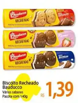 Atacadão Biscoito Recheado Bauducco 140g oferta