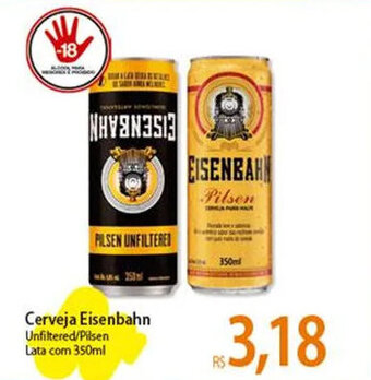 Atacadão Cerveja Eisenbahn 350ml oferta