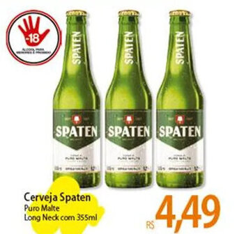 Atacadão Cerveja Spaten 355ml oferta