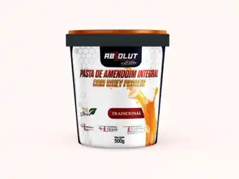 Pasta de amendoim tradicional integral absolut 1,005kg