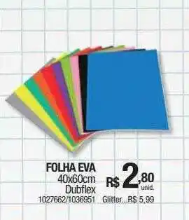 Folha eva dubflex