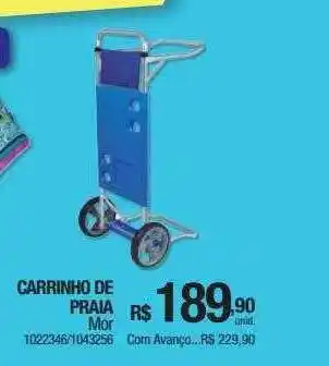 Milium Carrinho de praia mor oferta