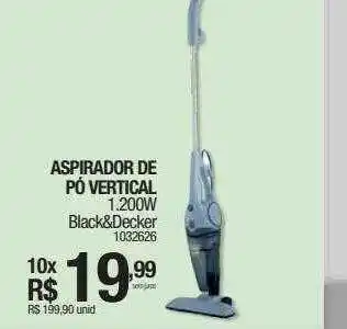Aspirador de pó vertical black&decker
