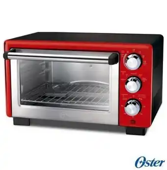Pão de Açúcar Forno elétrico oster convection cook para tostar, assar e grelhar com capacidade de 18 litros - tssttv7118r - 110v oferta