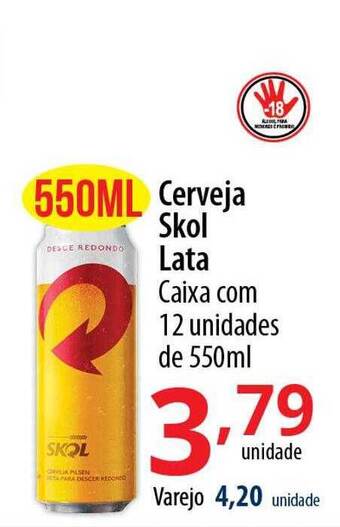 Akki Atacadista Cerveja skol lata oferta