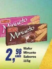 Rede Multi Market Wafer minueto sabores oferta