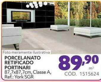 Tumelero Porcelanato retificado portinari oferta