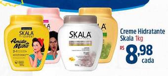 Quartetto Supermercados Creme hidratante skala oferta