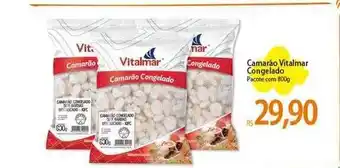 Atacadão Camarão vitalmar congelado oferta