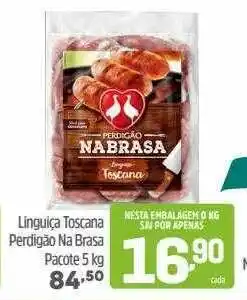 Arena Atacado Linguiça toscana perdigão na brasa oferta