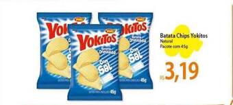 Atacadão Batata chips yokitos oferta