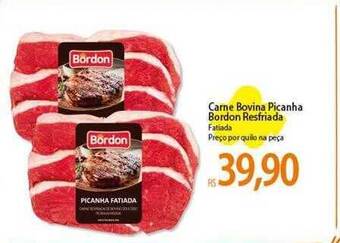 Atacadão Carne bovina picanha bordon resfriada oferta