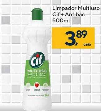 Coop Limpador multiuso cif + antibac oferta