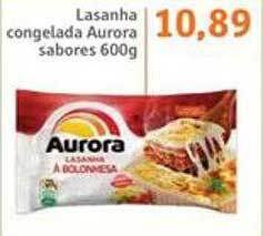 Sonda Lasanha congelada aurora sabores oferta