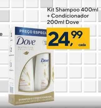 Coop Kit shampoo + condicionador dove oferta