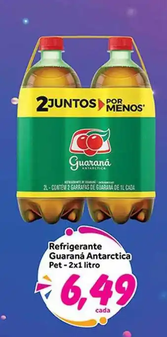 Shibata Supermercados Refrigerante guaraná antarctica oferta
