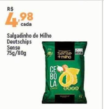 Supper Rissul Salgadinho de milho deutschips sense oferta