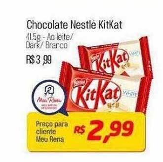 Supermercados Rena Chocolate nestlé kitkat oferta