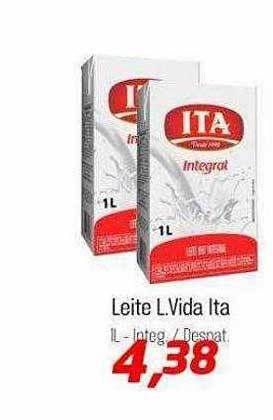 Supermercados Rena Leite l.vida ita oferta