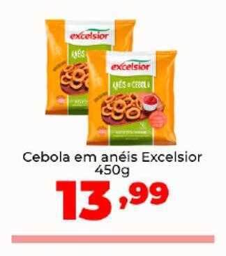 Super Nicolini Cebola em anéis excelsior oferta