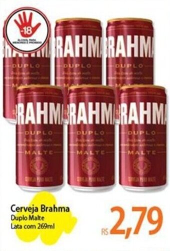 Atacadão Cerveja Brahma 269ml oferta
