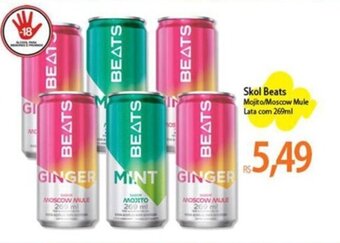 Atacadão Skol Beats 269ml oferta