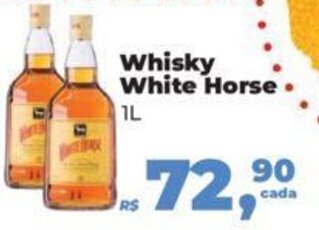 Supermercados Mateus Whisky White Horse 1L oferta