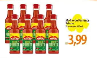Atacadão Molho de Pimenta Kitano 150ml oferta