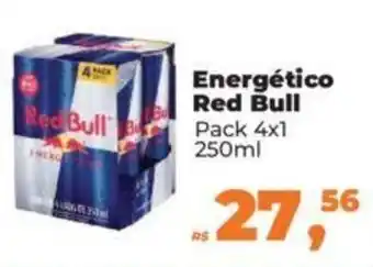 Energético Red Bull 4x1 250ml