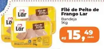 Supermercados Mateus Filé de Peito de frango Lar 1kg oferta