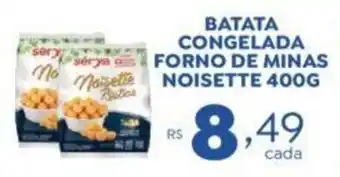 Batata Congelada Forno de Minas Noisette 400g