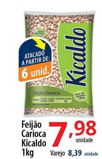 Feijão carioca kicaldo