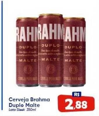Rebouças Supermercados Cerveja brahma duplo malte oferta