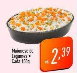 Supermercados Pague Menos Maionese de legumes oferta