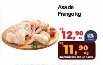 Semar Supermercado Asa de frango kg oferta